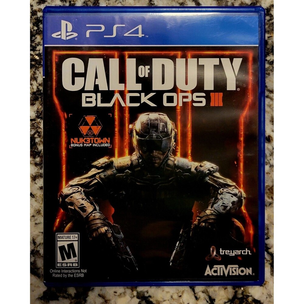 SONY PLAYSTATION 4 PS4: Call of Duty Black Ops 3,TESTED & WORKING,  FAST SHIPPIN